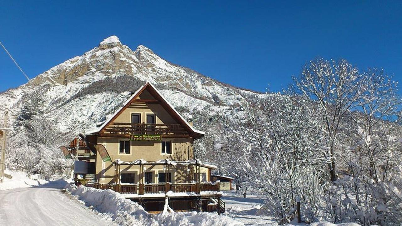 Hotel Le Martagon Villars-Colmars Exteriér fotografie